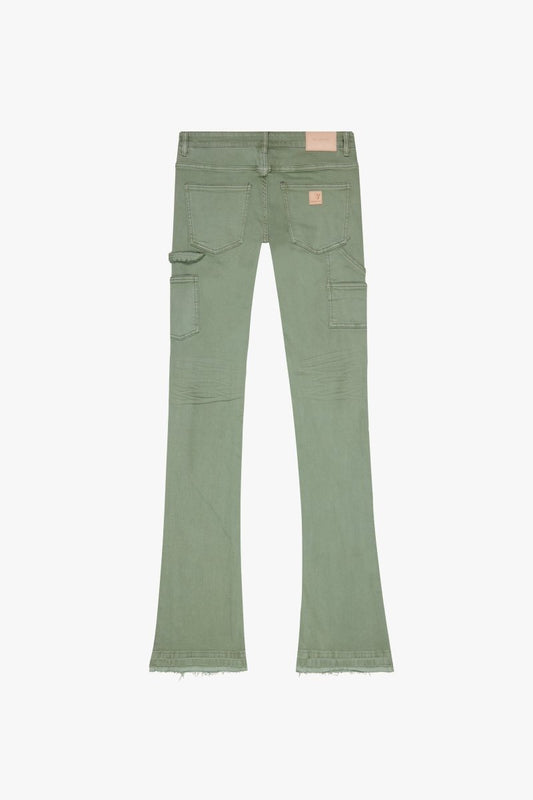 KIDS "JR. EXTENDO" DENIM STACKED LT. GREY - Valabasas
