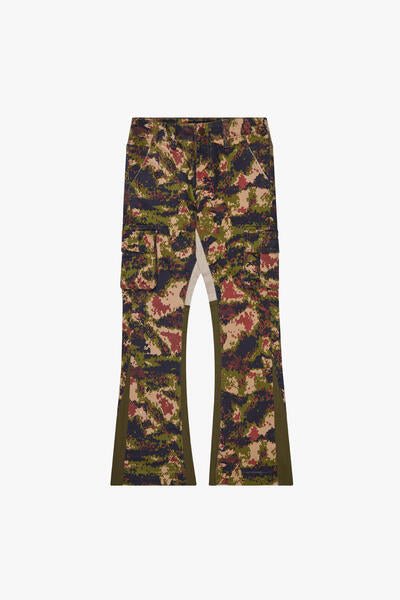 KIDS "JR EXTENDO” SUPER STACKED FLARE CHESTNUT CAMO - Valabasas