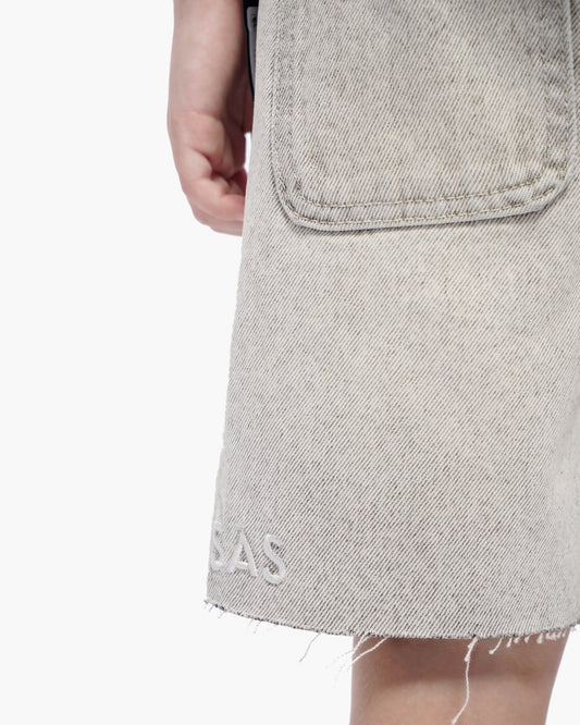 Kids Jr.Shorts Snow Grey - Valabasas
