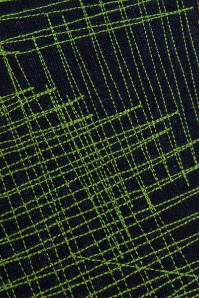 KIDS "MR. EMBROIDERY" - JEANS NEON NIGHTSHADE - Valabasas