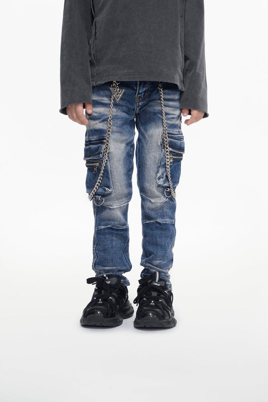 Kids Nico Light Wash Skinny - Valabasas