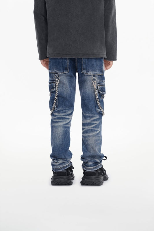 Kids Nico Light Wash Skinny - Valabasas