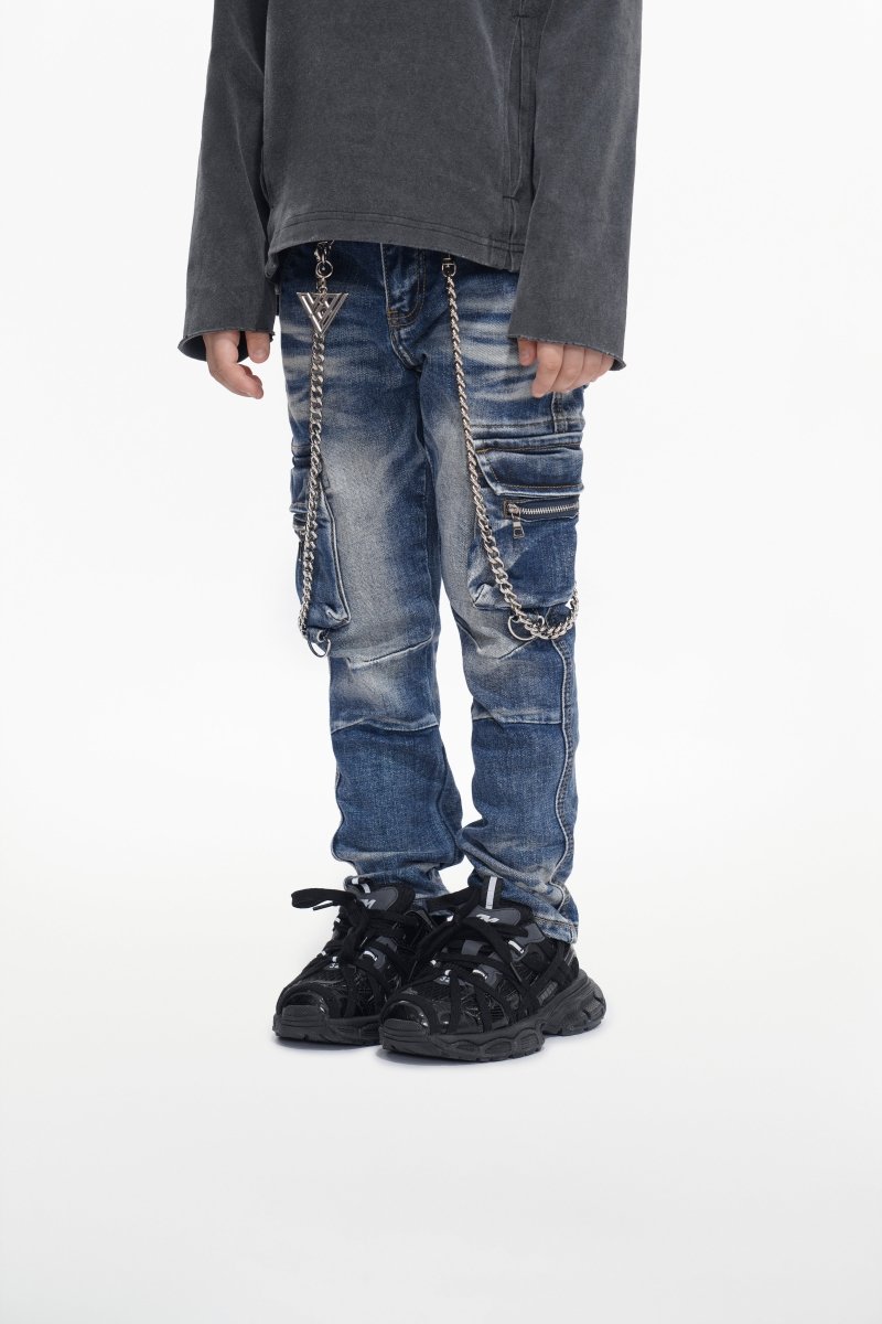 Kids Nico Light Wash Skinny - Valabasas