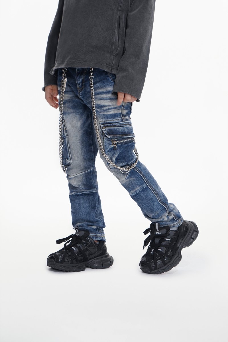 Kids Nico Light Wash Skinny - Valabasas