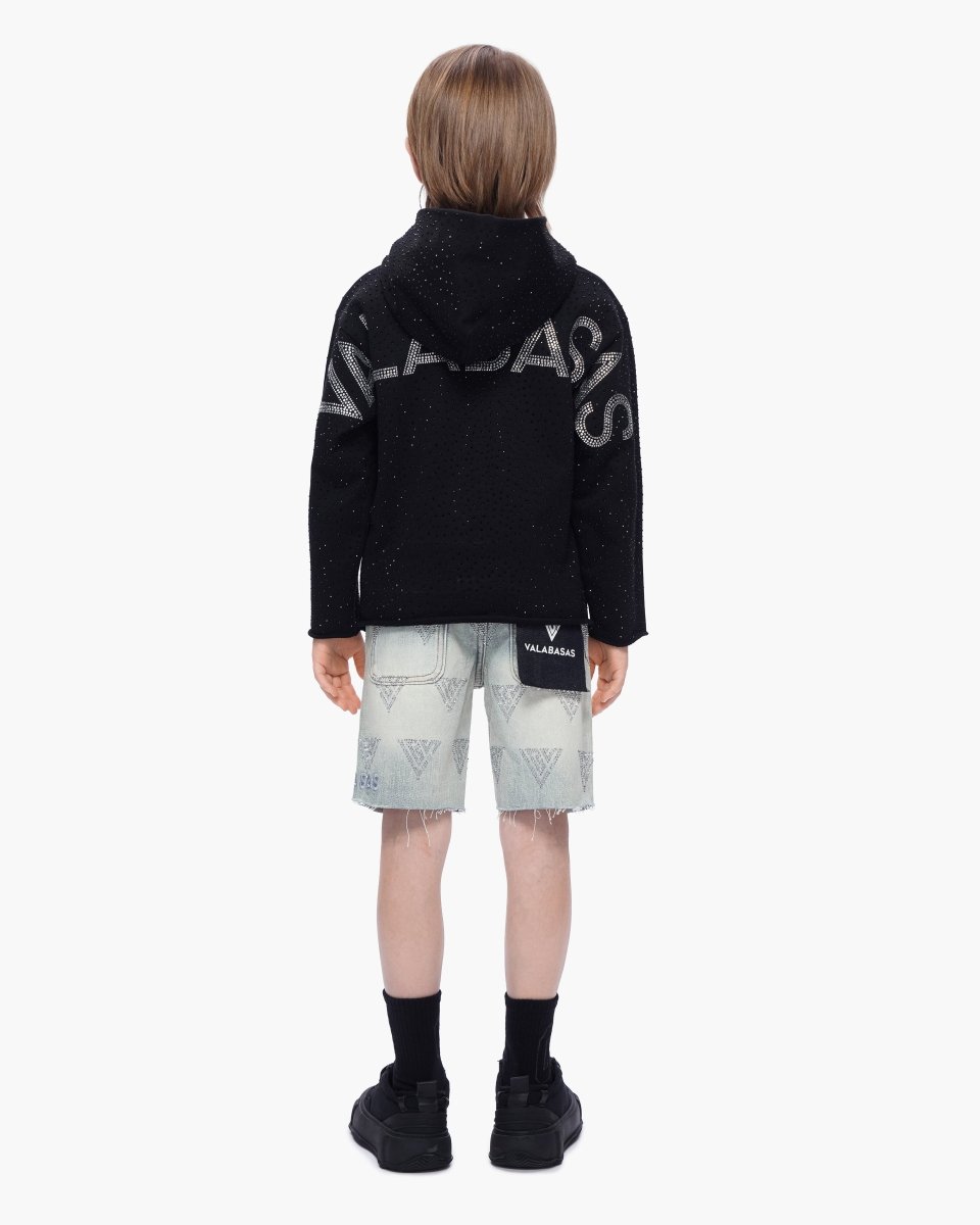 Kids Palace Light Blue Wash Jorts - Valabasas