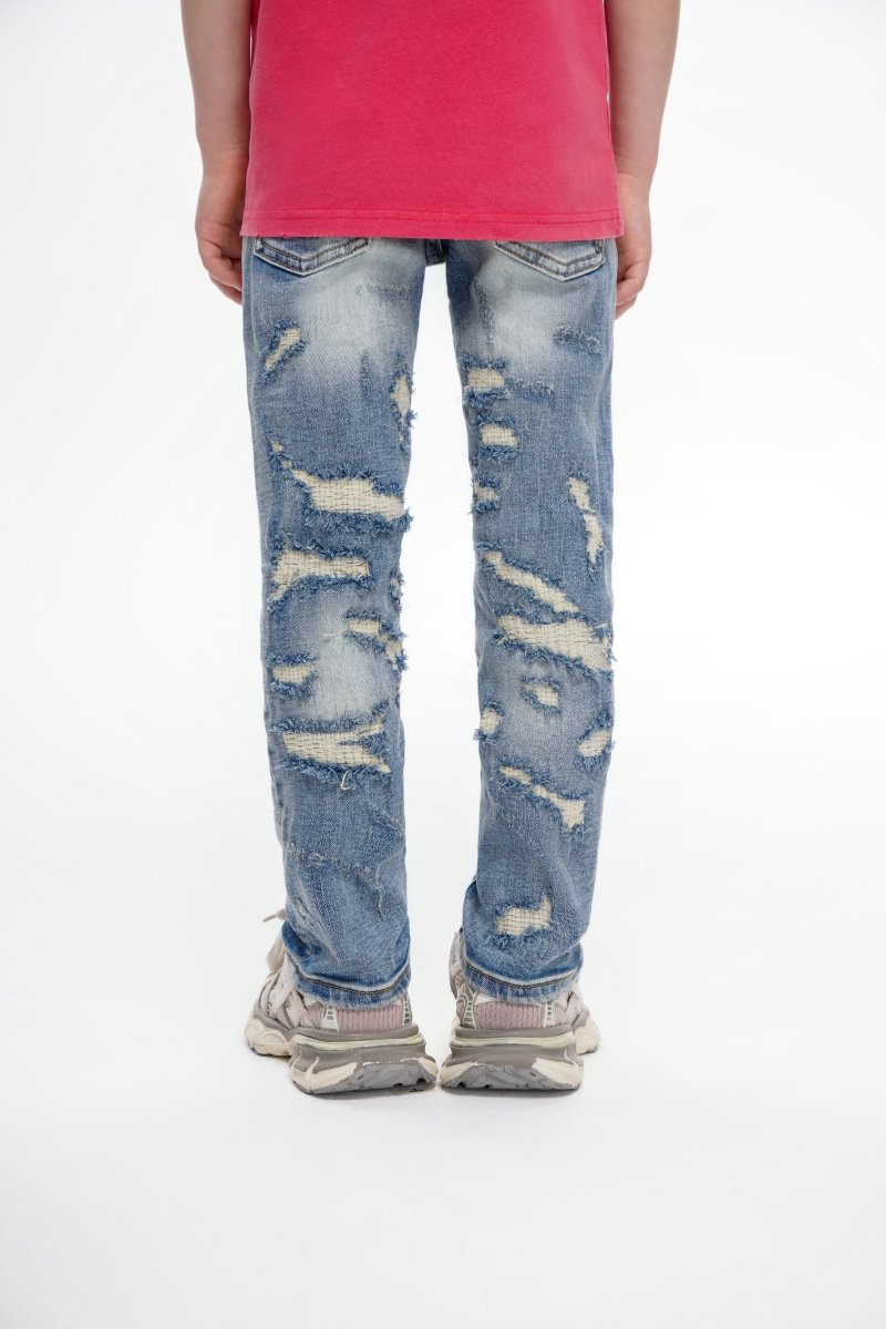 Kids Payload Light Wash Skinny - Valabasas