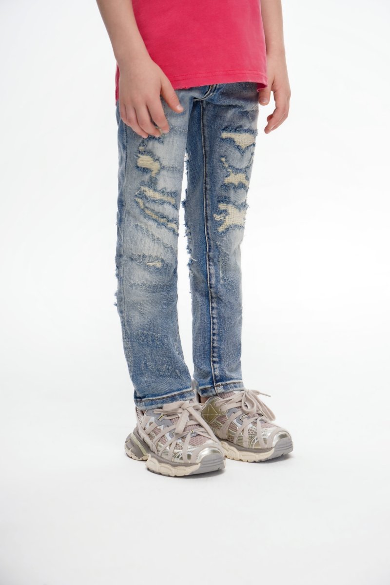 Kids Payload Light Wash Skinny - Valabasas