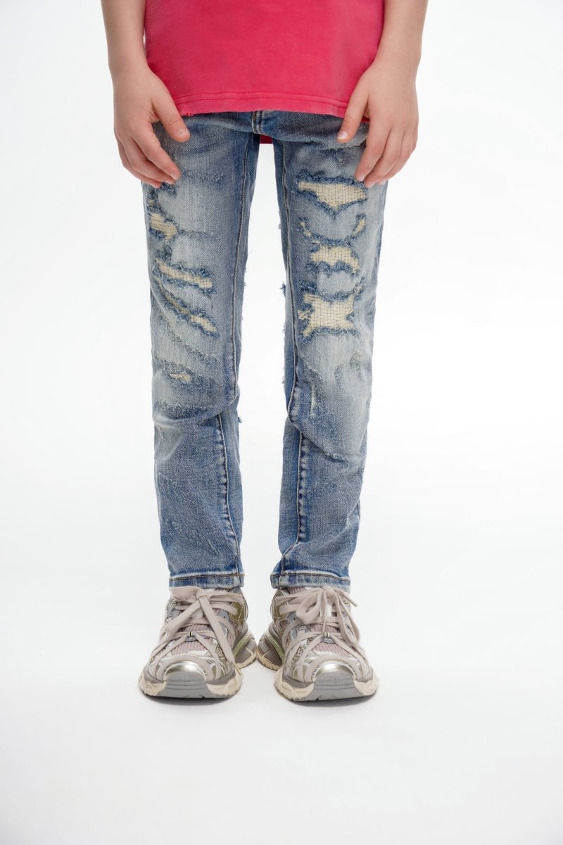 Kids Payload Light Wash Skinny - Valabasas