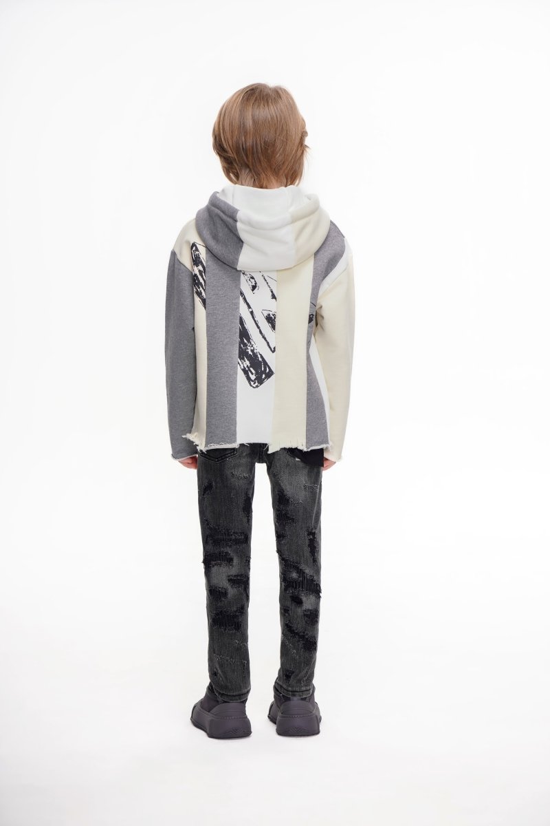 Kids Payload Skinny Grey Denim - Valabasas