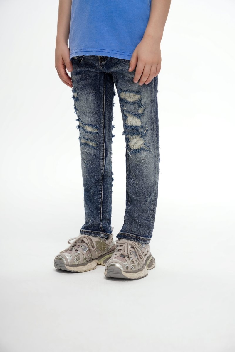 Kids Payload Vintage Wash Skinny - Valabasas