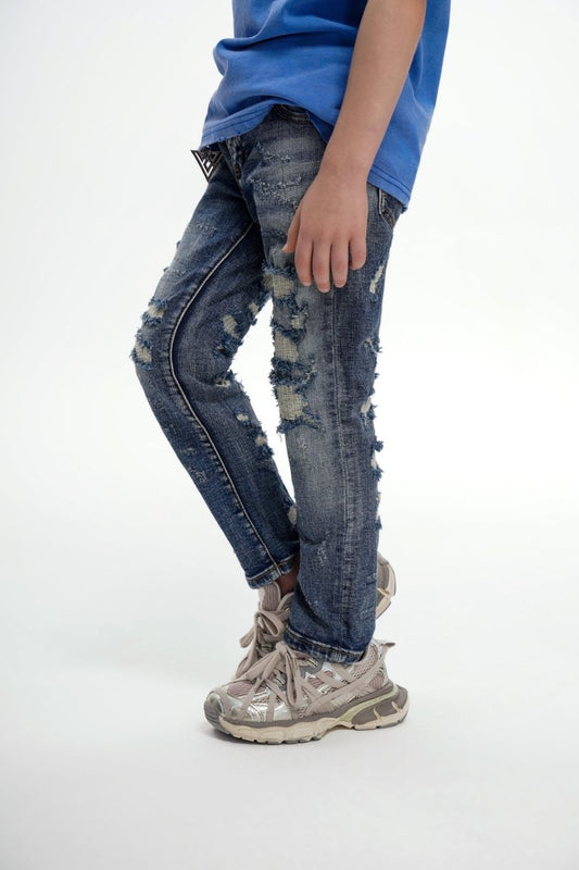 Kids Payload Vintage Wash Skinny - Valabasas
