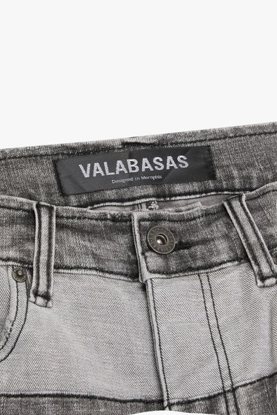 KIDS “PHOENIX” JEANS GREY WASH - Valabasas