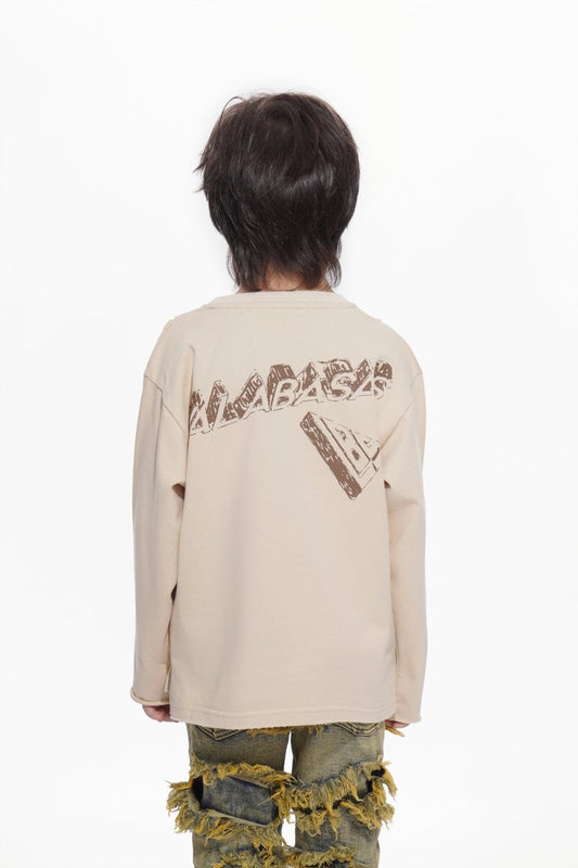 Kids Piece Pale Apricot Tee - Valabasas