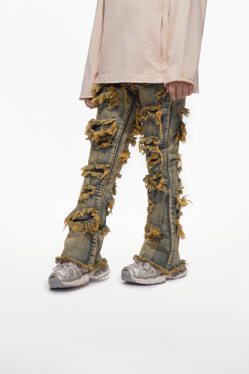 Kids Ravel Lt. Vintage Wash Stacked - Valabasas