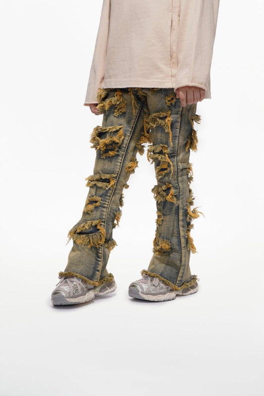 Kids Ravel Lt. Vintage Wash Stacked - Valabasas