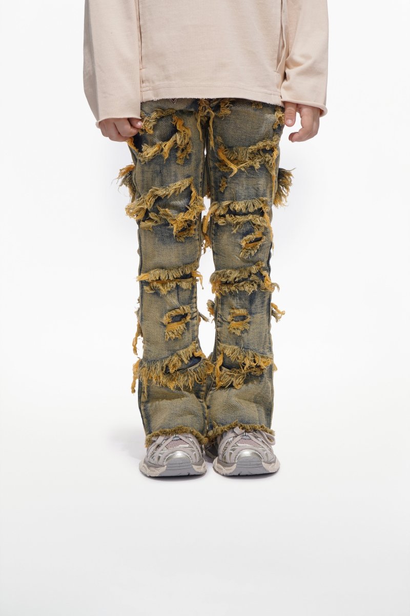 Kids Ravel Lt. Vintage Wash Stacked - Valabasas