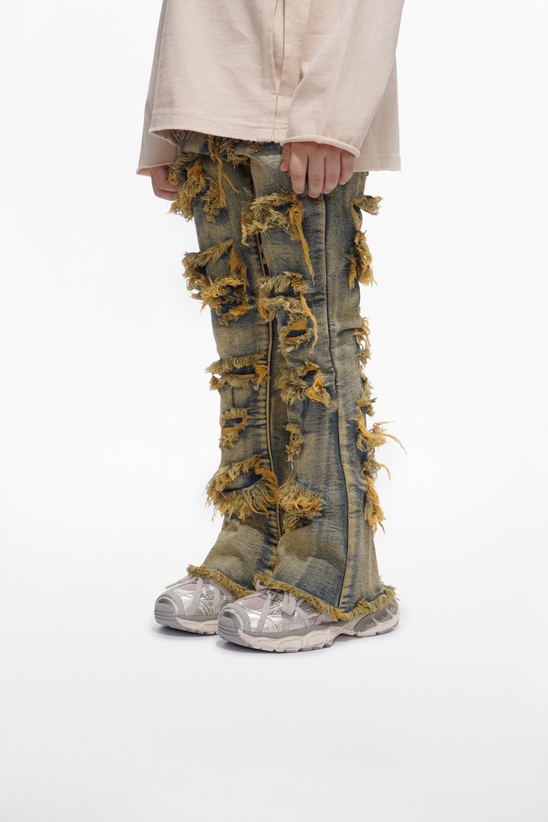 Kids Ravel Lt. Vintage Wash Stacked - Valabasas