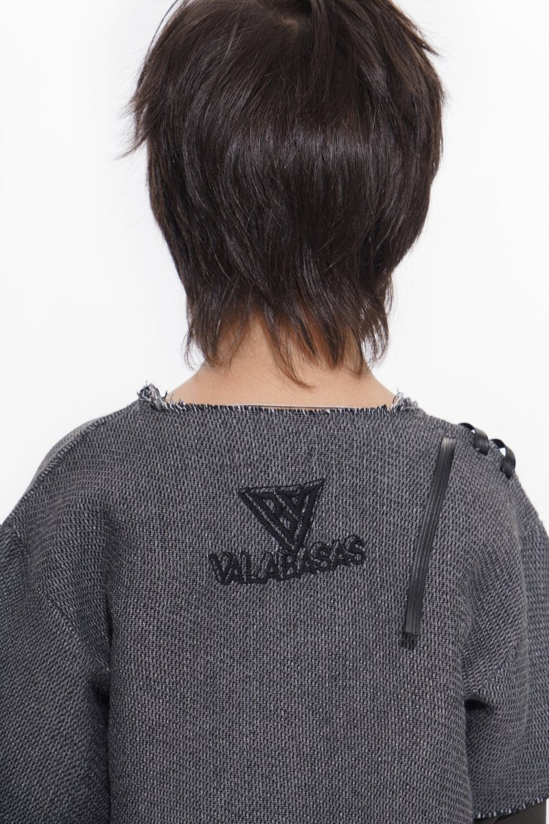 Kids Scripted Grey Tee - Valabasas