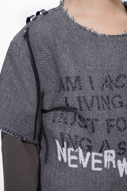 Kids Scripted Grey Tee - Valabasas