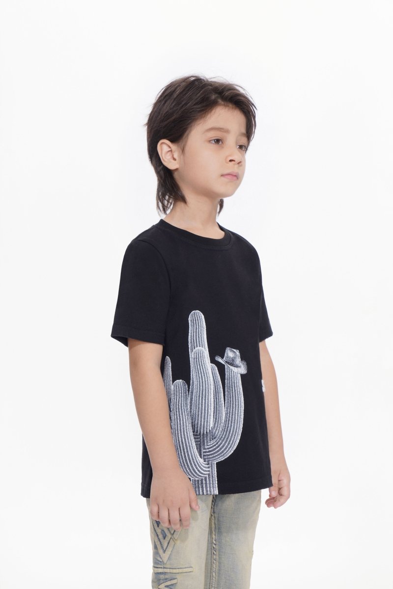 Kids Spirit Jet Black Tee - Valabasas