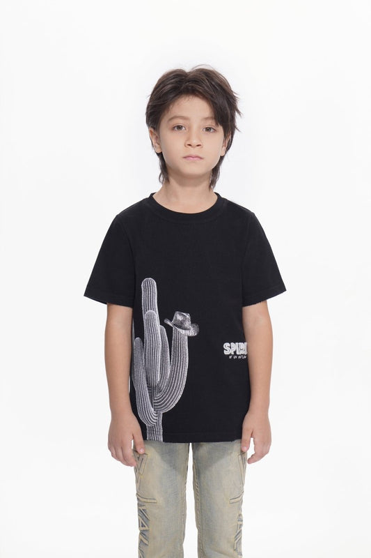 Kids Spirit Jet Black Tee - Valabasas