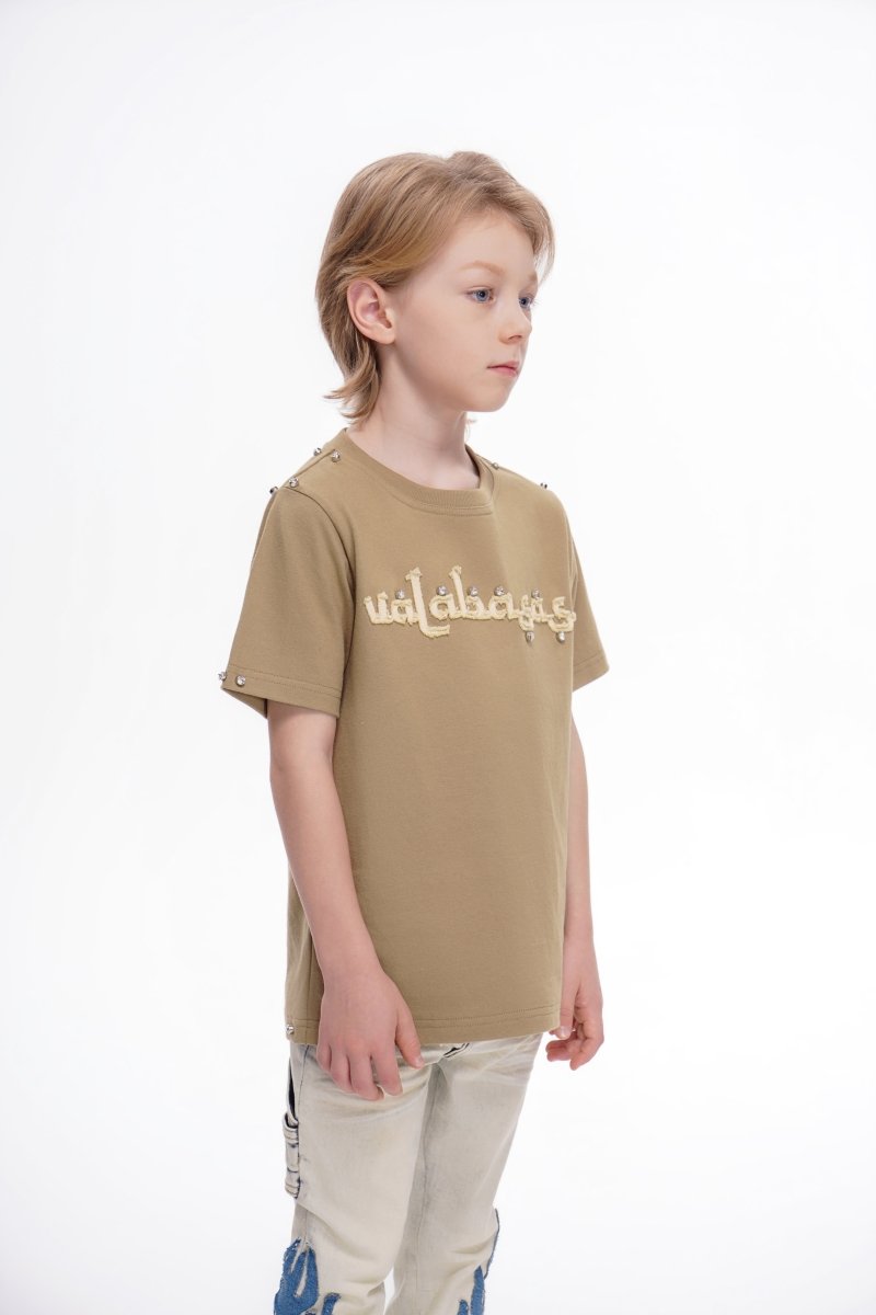Kids Standard Khaki Tee - Valabasas