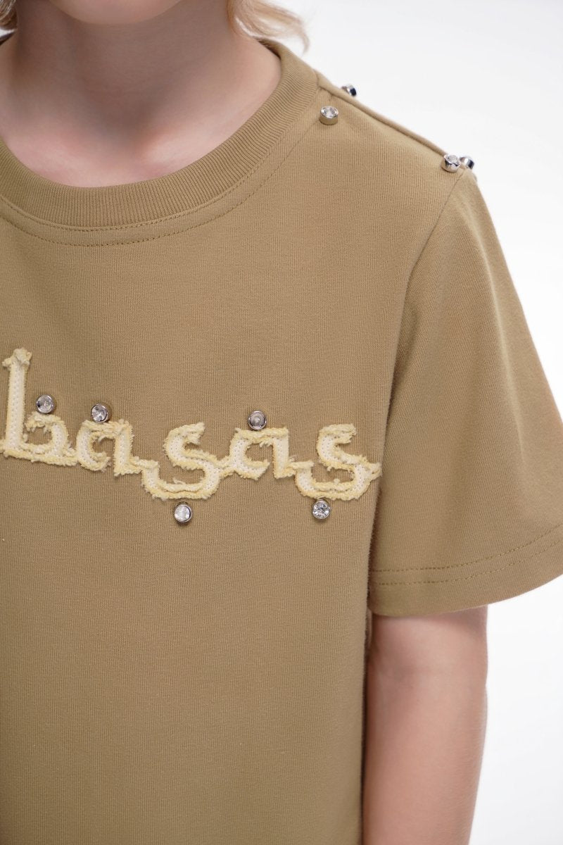 Kids Standard Khaki Tee - Valabasas