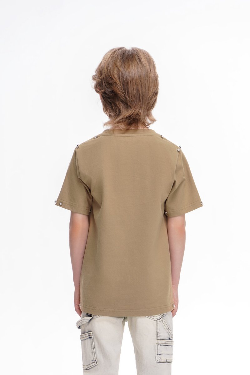Kids Standard Khaki Tee - Valabasas