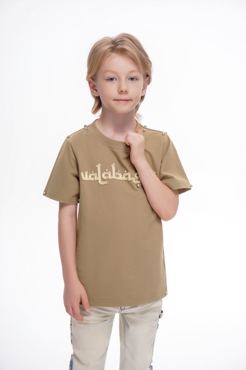 Kids Standard Khaki Tee - Valabasas