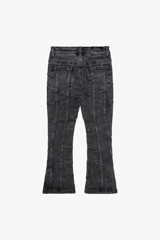 KIDS "STREAK" STACKED GREY WASH - Valabasas