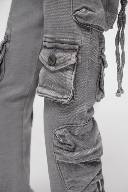 Kids Strike Grey Washed Stacked - Valabasas