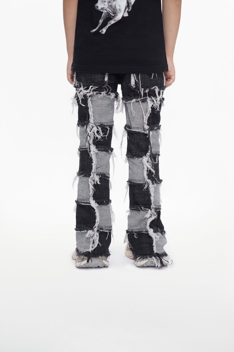 Kids Threads Black White Stacked - Valabasas