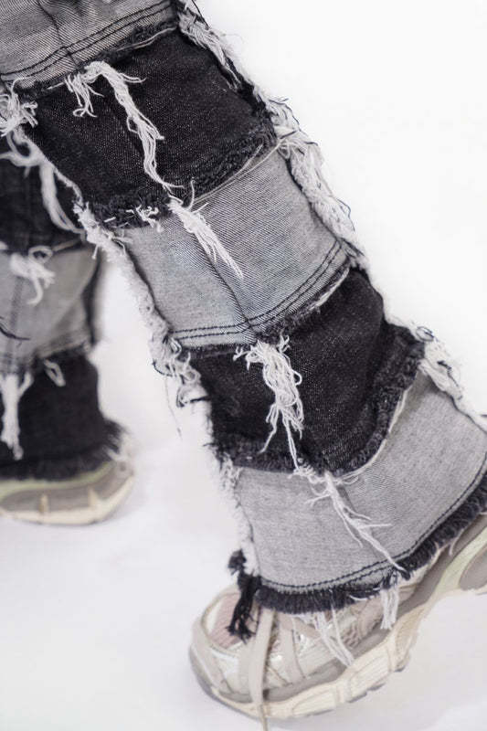 Kids Threads Black White Stacked - Valabasas
