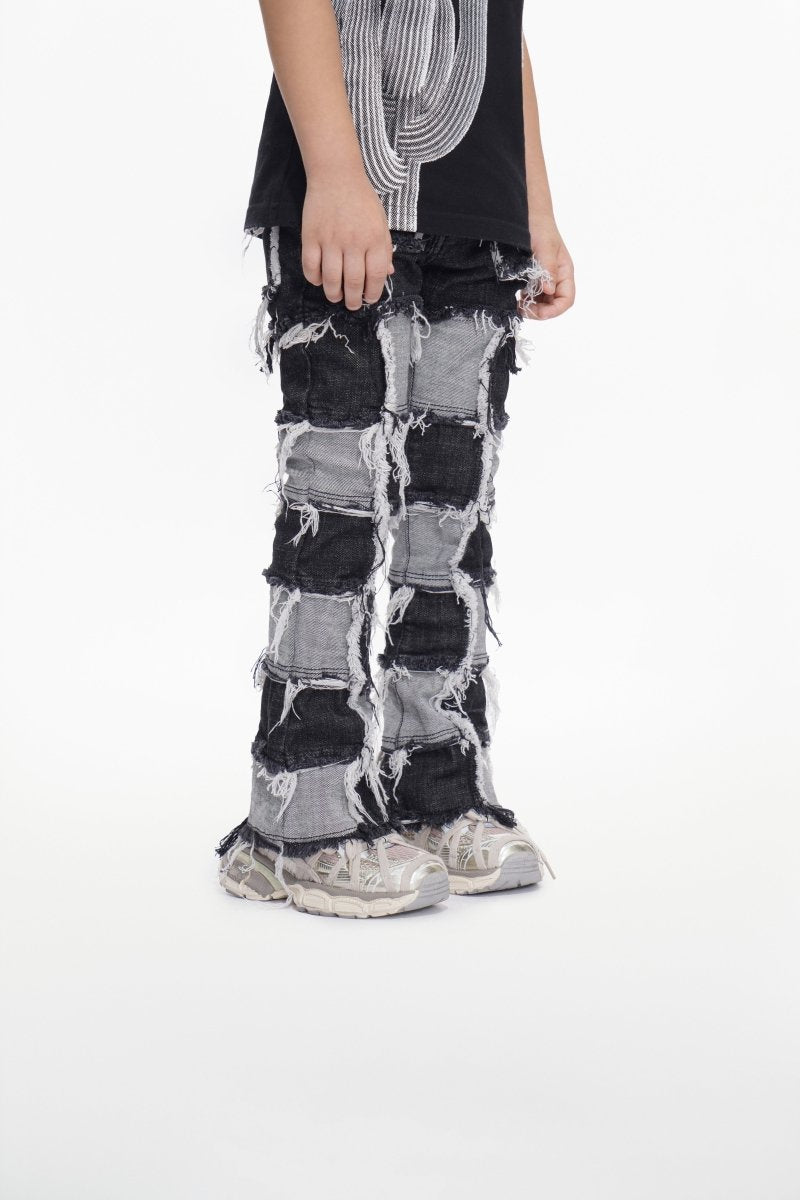Kids Threads Black White Stacked - Valabasas