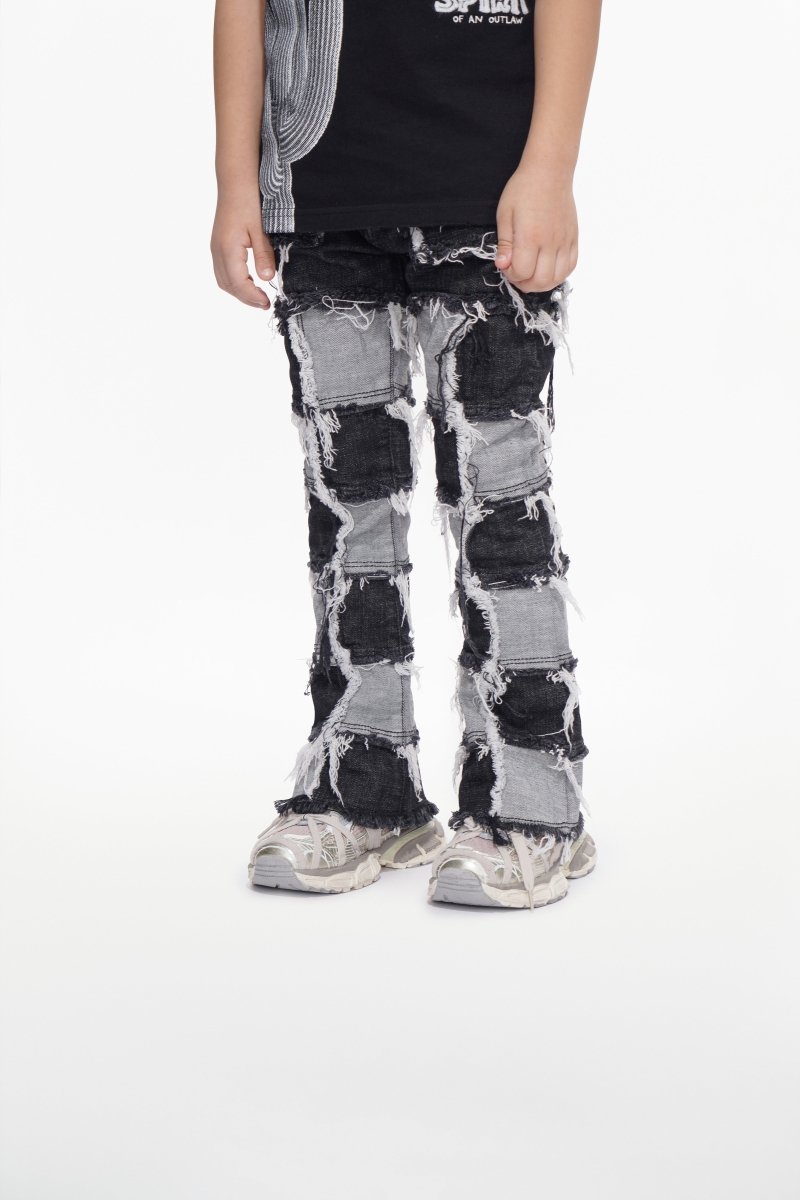 Kids Threads Black White Stacked - Valabasas