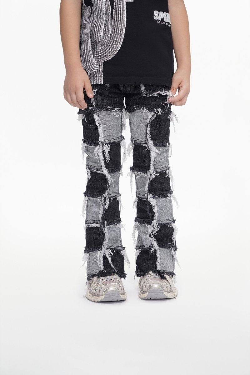 Kids Threads Black White Stacked - Valabasas