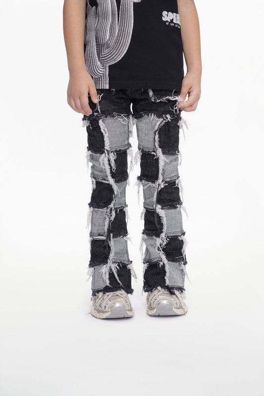 Kids Threads Black White Stacked - Valabasas