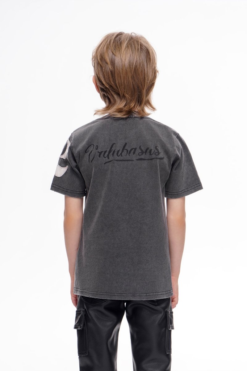 Kids Twenty Four Black Tee - Valabasas