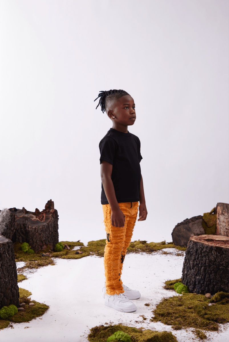 VPLAY JEANS "V-IRONIC"  ORANGE