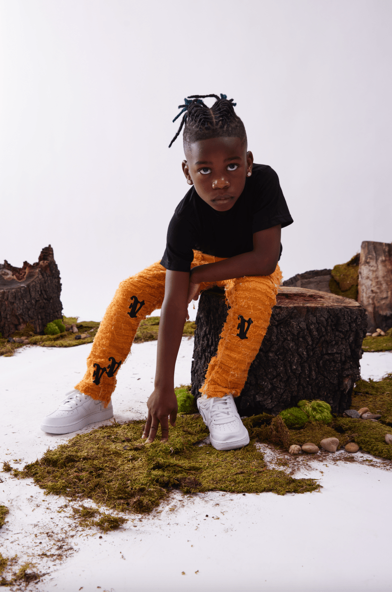 VPLAY JEANS "V-IRONIC"  ORANGE