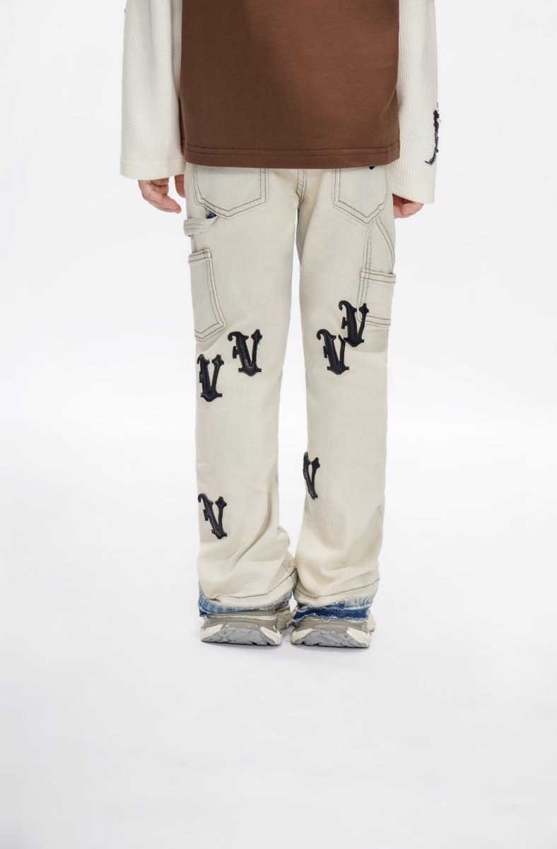 Kids V - Minimal Light Blue Stacked - Valabasas