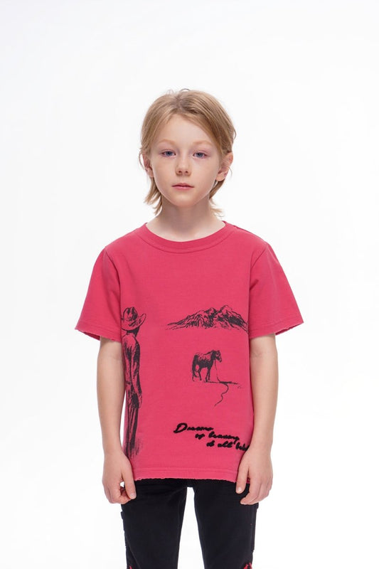 Kids Valley Visions Red Tee - Valabasas