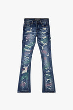 KIDS "ZERO" LT KHAKI WASH STACKED