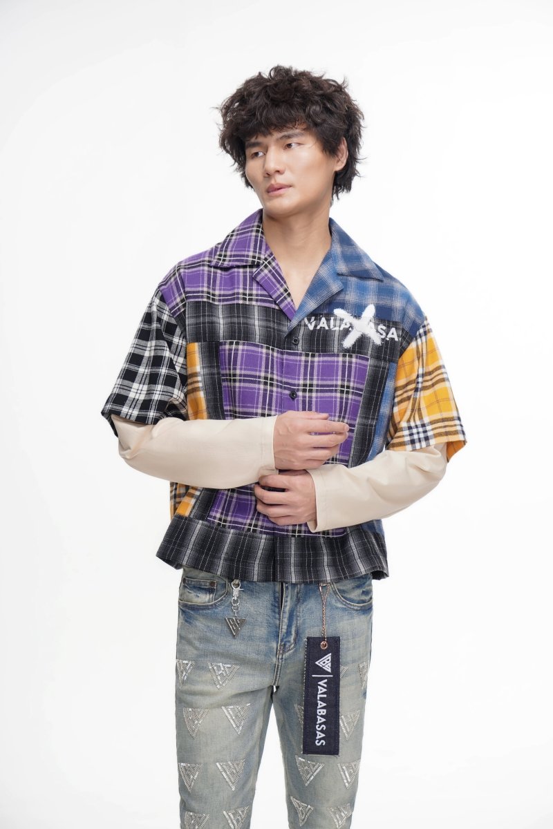 Kreki Plaid Button Down - Valabasas