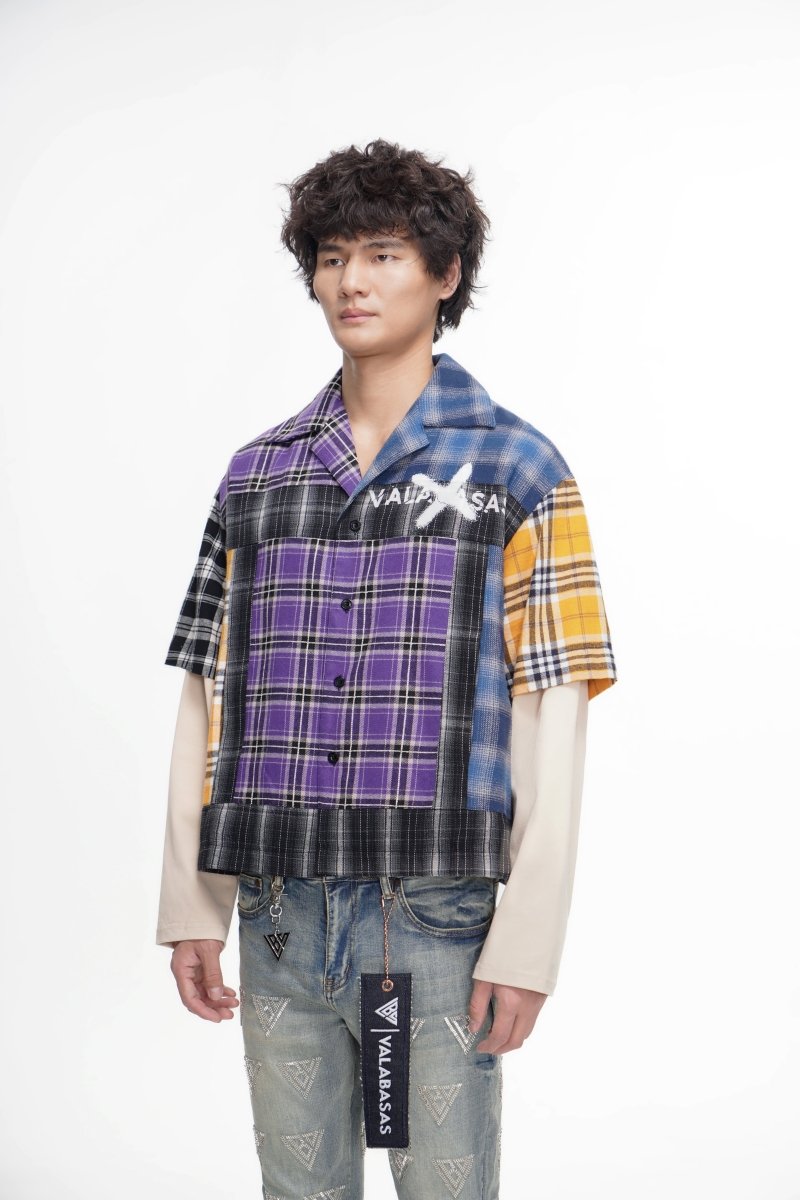 Kreki Plaid Button Down - Valabasas