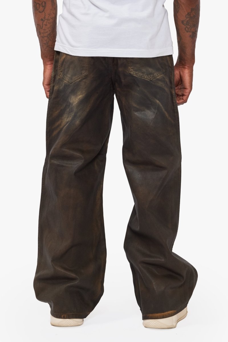 Kuni Baggy Vintage Brown Waxed - Valabasas