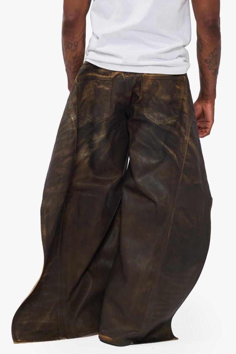 Kuni Baggy Vintage Brown Waxed - Valabasas