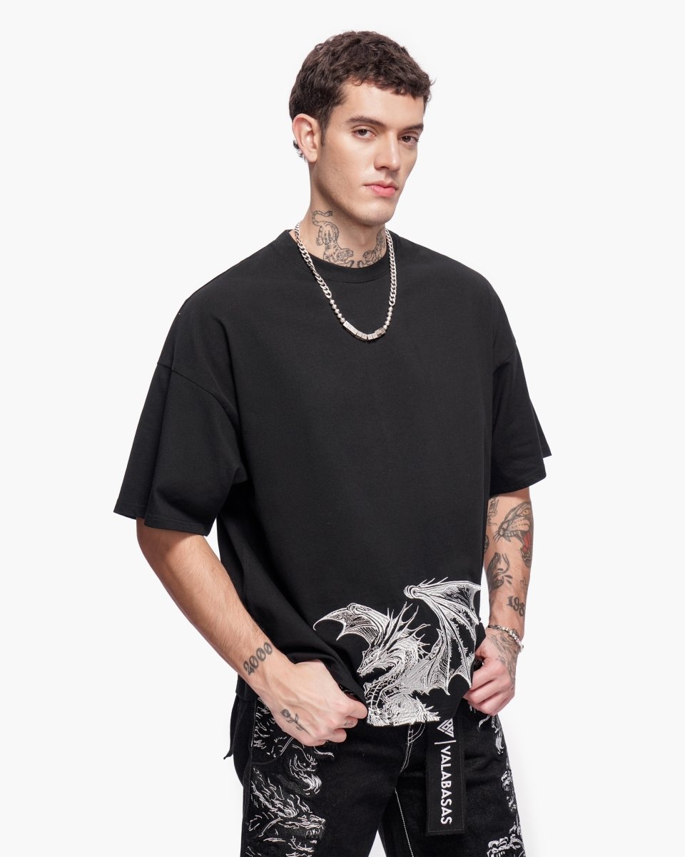 Kunji Tee Black - Valabasas