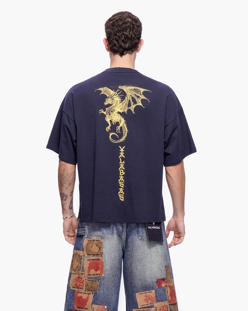 Kunji Tee Navy - Valabasas