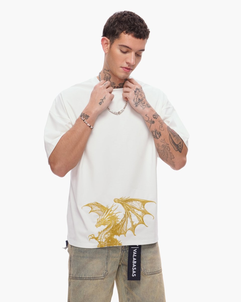 Kunji Tee White Gold - Valabasas